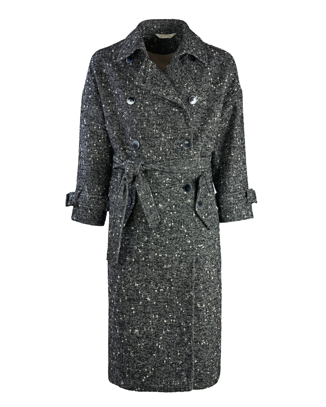 shop BOTTEGA MARTINESE Saldi Cappotto: Bottega Martinese cappotto "Emma".
Revers.
Maniche lunghe.
Doppiopetto.
Chiusura con bottoni.
Cintura in vita regolabile e removibile.
Tasche laterali.
Taglio lungo.
Vestibilità regolare.
Composizione: 70% Lana 10% Cashemre 20% Poliammide.
Fabbricato in Italia.. EMMA 460-SALE/PEPE number 2194759